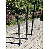 Peddy Shield Zaunpfosten (Höhe: 130 cm, Anthrazit, Zum Aufschrauben) | BAUHAUS