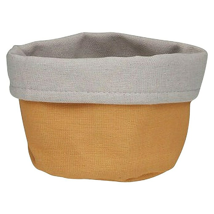 Versa Cesta de tela (L x An x Al: 17 x 14 x 10 cm, Naranja claro) | BAUHAUS