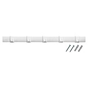 Inofix Perchero 3075 (L x An x Al: 35 x 2,8 x 2,5 cm, Número de ganchos: 5, Blanco)