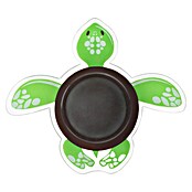 Inofix Tope de puerta infantil Tortuga (Plástico, Verde/Negro)