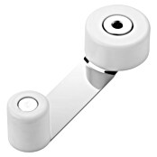 Inofix Tope de puerta retenedor 2058 (Metal, Blanco)