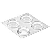 Inofix Adhesivo antideslizante 4053-2 (Diámetro: 19 mm, Transparente, Pegado, 4 piezas)