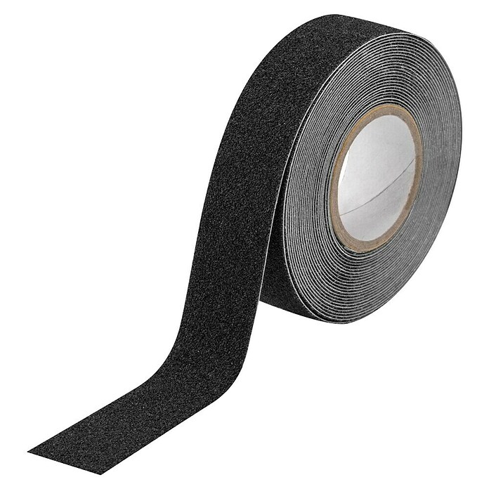 Inofix Cinta antideslizante 1989-3 (Negro, L x An: 5 m x 25 mm)