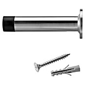 Inofix Tope de puerta 3164 (Acero inoxidable, Plateado/Negro)