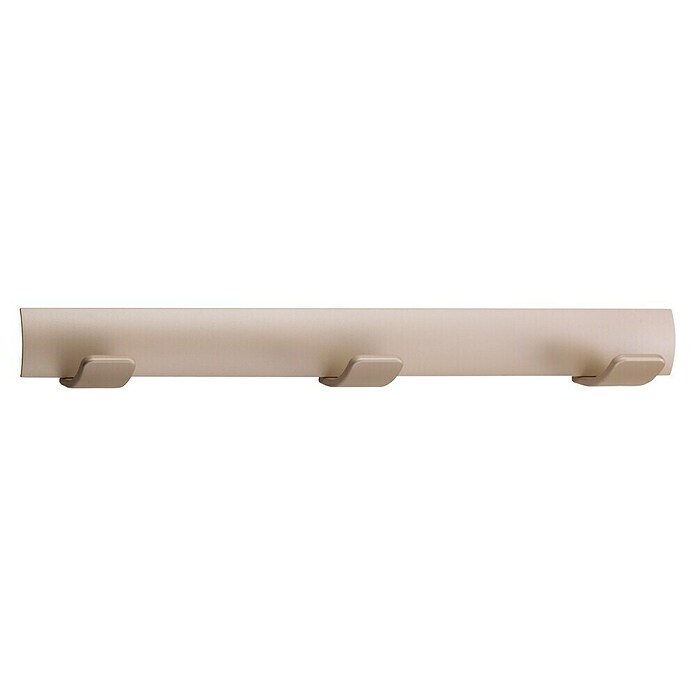 Inofix Perchero 3093 (L x An x Al: 38,4 x 5 x 4,6 cm, Número de ganchos: 3, Beige)