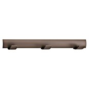 Inofix Perchero 3093 (L x An x Al: 38,4 x 5 x 4,6 cm, Número de ganchos: 3, Marrón)
