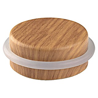 Inofix Tope de puerta 2098 (Ø x Al: 46 x 18 mm, Roble Atlántico)