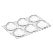 Inofix Adhesivo antideslizante 4052-2 (Diámetro: 16 mm, Transparente, Pegado, 6 piezas)
