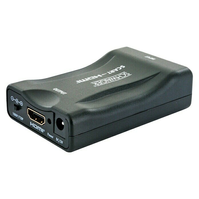 Schwaiger HDMI-AdapterSCART Buchse (21-pol.) auf HDMI®-Buchse Front View