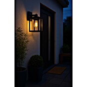 Eglo Aplique exterior Olgiata-E (60 W, Negro, IP44) | BAUHAUS