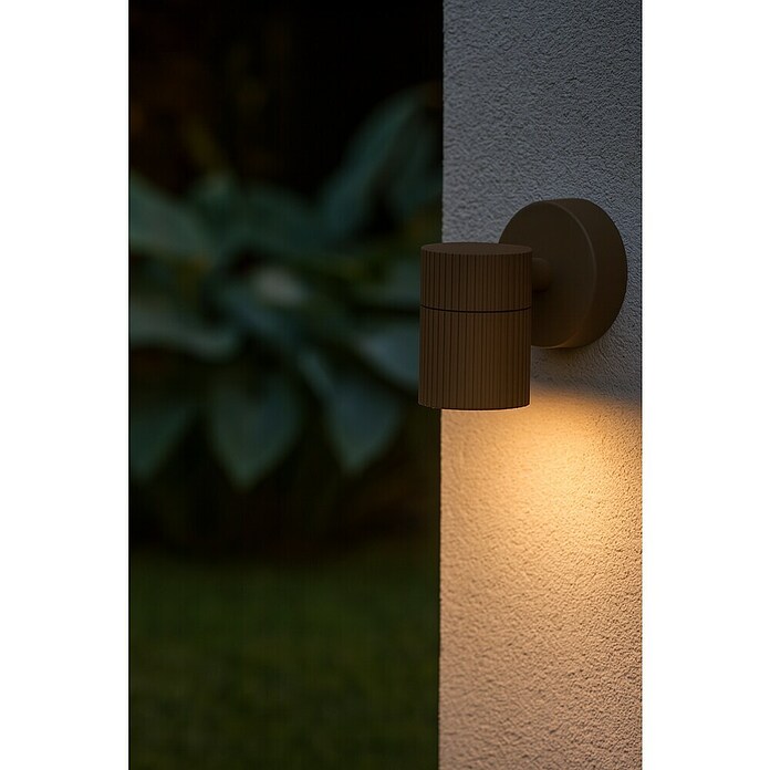 Eglo Aplique exterior Tomelloso (28 W, 6 x 12 cm, Marrón, IP44) | BAUHAUS