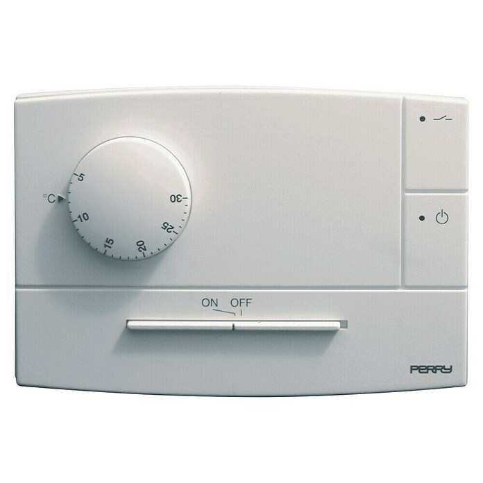 Raumthermostat Zefiro (Weiß, L x B x H: 120 x 27,5 x 81 mm) | BAUHAUS
