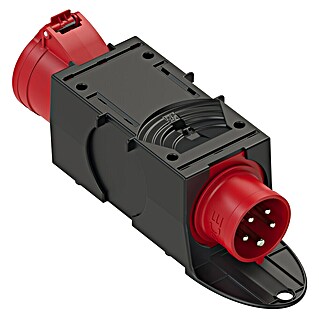 CEE-Stecker 4F 32/5 PW16/5 m. Bügel (Eingangsstrom: 16 A, Ausgangsstrom: 32 A, IP44)