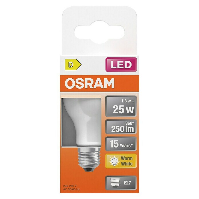 Osram Star LED-Lampe Classic P (E27, Nicht Dimmbar, Warmweiß, 250 lm, 108 W) | BAUHAUS