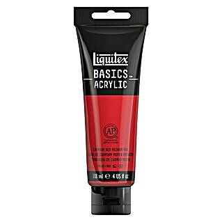 Liquitex Basics Acrylverf (Cadmium Red Medium Hue, 118 ml)