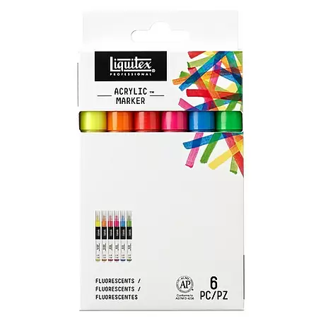 Liquitex Professional Marker-Set Paint Marker Fluo