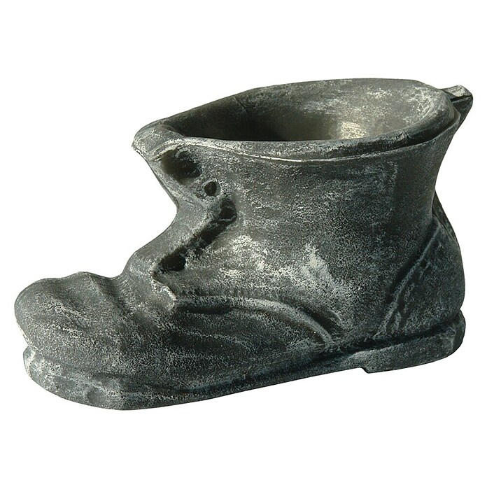 Roto Pflanztopf Schuh (Kunststoff, Anthrazit, L x B x H: 23,5 x 11,6 x 38 cm) | BAUHAUS