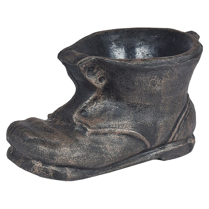 Roto Pflanztopf Schuh (Kunststoff, Anthrazit, L x B x H: 23,5 x 11,6 x 38 cm) | BAUHAUS