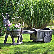 Roto Pflanztopf Wagen (Kunststoff, Anthrazit, L x B x H: 85 x 45,5 x 40 cm) | BAUHAUS