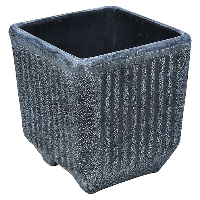 Roto Pflanzkasten Twist (Kunststoff, Grau, L x B x H: 3,7 x 3,7 x 40 cm) | BAUHAUS