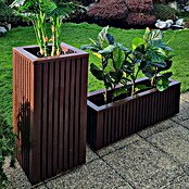 Roto Pflanzkasten Balboa (Braun, Kunststoff, L x B x H: 121 x 35 x 36 cm) | BAUHAUS