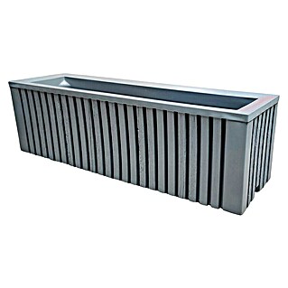 Roto Pflanzkasten Balboa (Grau, Kunststoff, L x B x H: 121 x 35 x 36 cm)