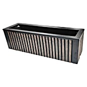 Roto Pflanzkasten Balboa (Schwarz,Braun, Kunststoff, L x B x H: 121 x 35 x 36 cm) | BAUHAUS