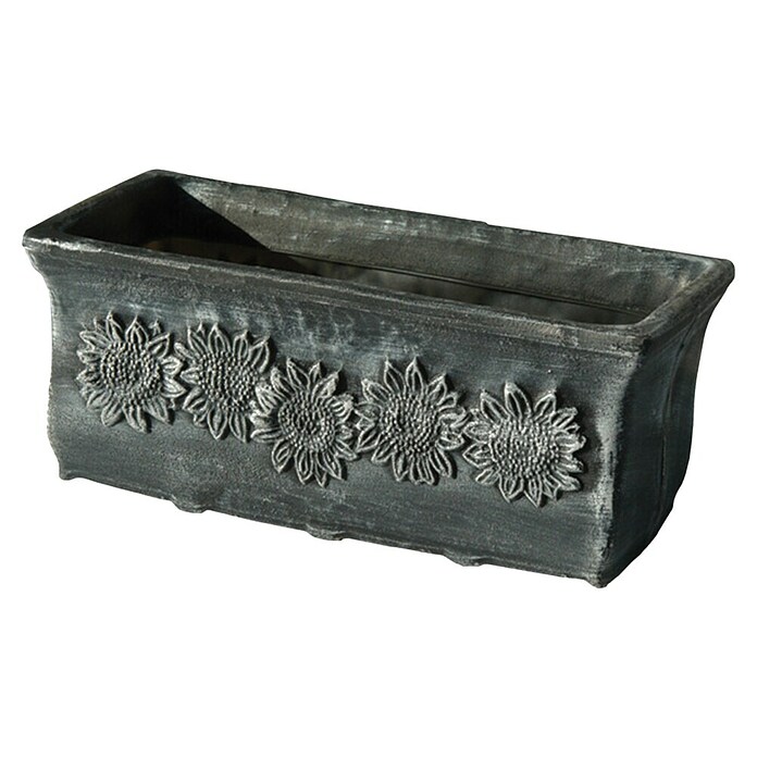 Roto Žardinjera za biljke Planika S  (Plastika, Siva, D x Š x V: 38,5 x 19 x 16 cm) | BAUHAUS