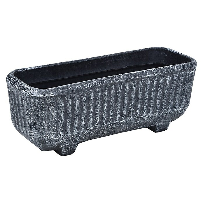 Roto Pflanzkasten Twist (Kunststoff, Grau, L x B x H: 55 x 20 x 21,5 cm) | BAUHAUS