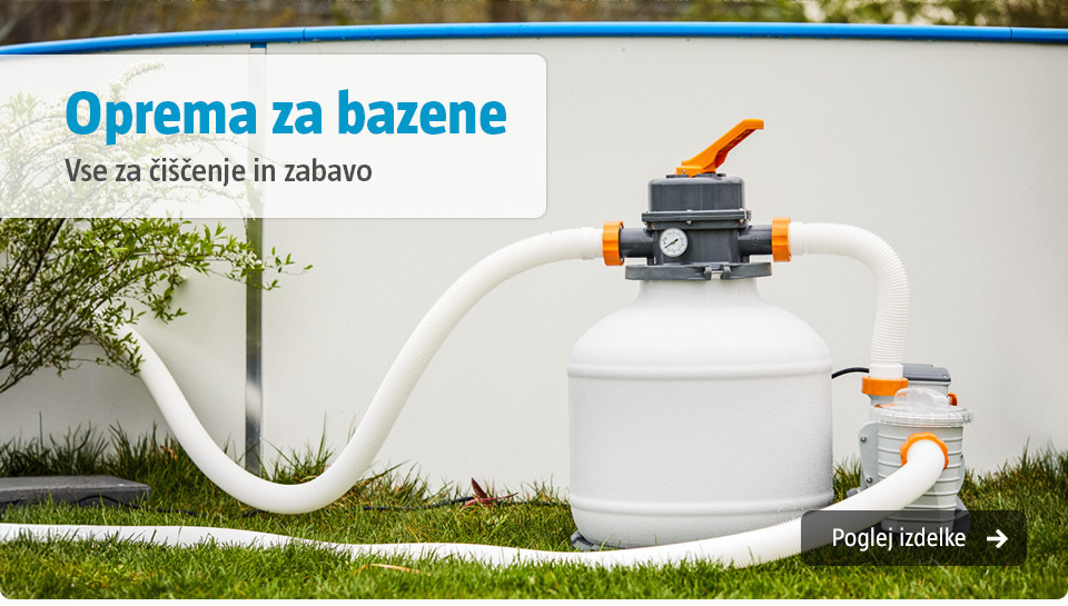 Bazenska kemija in oprema