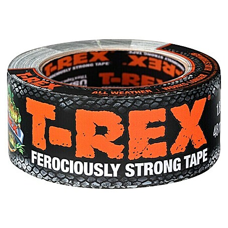 T-Rex Gewebeband (Schwarz, L x B: 10,9 m x 48 mm)