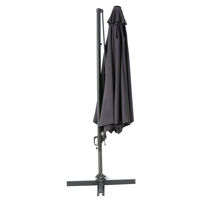 Sunfun Ampelschirm (Anthrazit, Durchmesser: 350 cm)