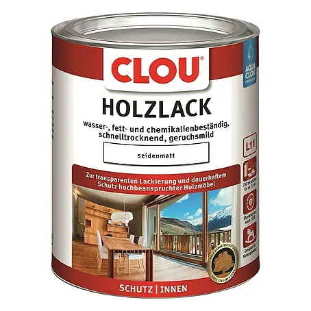 Clou Aqua Holzlack L 11