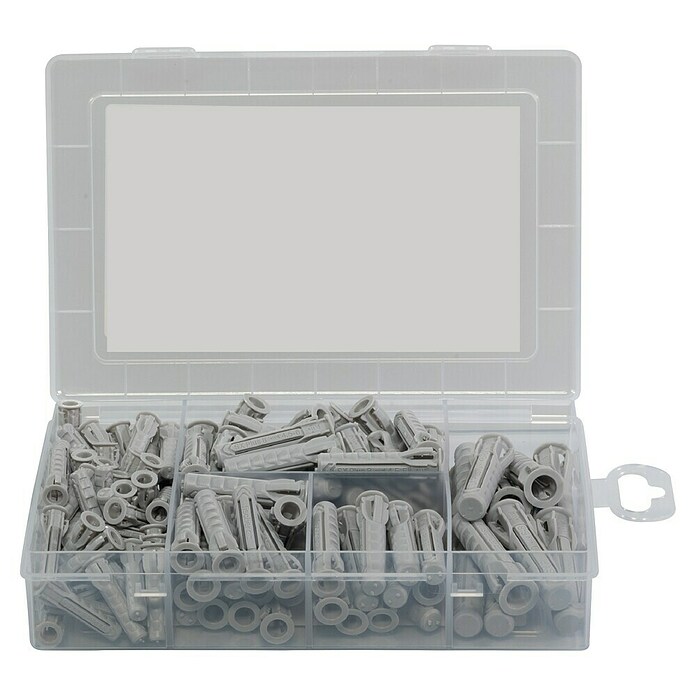 Fischer Meister-Box Spreizdübel-Set SX (132-tlg., Ohne Schrauben/Haken, Nylon)