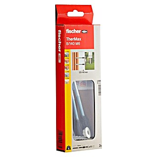 Fischer Thermax Abstandsmontagesystem 8/140 M6 (Durchmesser Bohrloch: 10 mm, Nutzlänge: 120 - 140 mm, 2 Stk.)