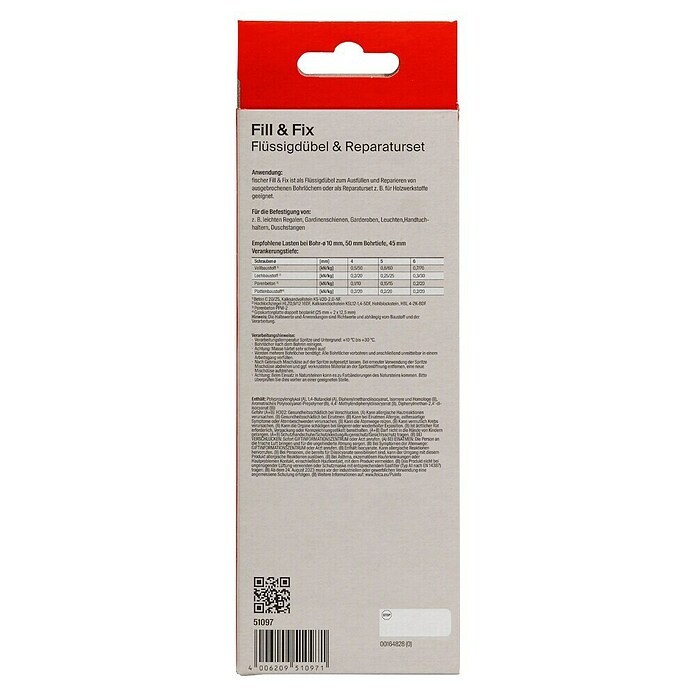 Fischer Flüssigdübel fill & fix (25 ml)