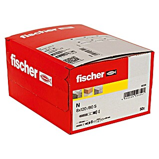 Fischer Spijkerpluggen (Diameter plug: 8 mm, Pluglengte: 120 mm, 50 st.)