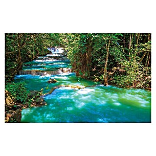 Fototapete Flusswasser (B x H: 416 x 254 cm, Vlies)