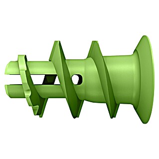 Fischer Greenline Gipskartondübel GK (Länge Dübel: 22 mm, Belastbarkeit: 8 kg, 10 Stk., Nylon)