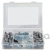 Fischer Meister-Box Gipskartondübel-Set GK (101-tlg., Mit Schrauben/Haken, Nylon)