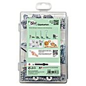 Fischer Meister-Box Gipskartondübel-Set GK (101-tlg., Mit Schrauben/Haken, Nylon)