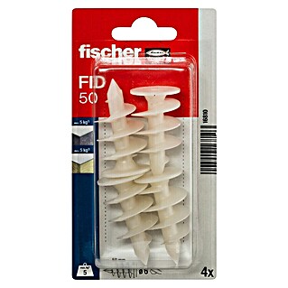 Fischer Tipla za izolacijske materijale FID 50 K (Ø x D: 25 x 50 mm, Plastika, 4 Kom.)