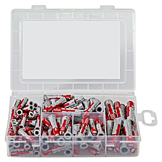 Fischer Duopower Dübel-Set Meisterbox (132 -tlg.)