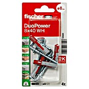 Fischer Duopower Univerzalni zidni vložek  (Ø x Do: 8 x 40 mm, Najlon, 4 kos) | 1060 - Dübel | AADD - Dübel | AAD - Kleineisenwaren | AA - Eisenwaren | A - Eisenwaren | BAUHAUS