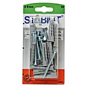 Stabilit Regalbefestigung (10 Stk., Mit Schrauben/Haken)