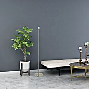 Idp Lampshades Lámpara de pie (40 W, Plateado, Altura: 137 cm)