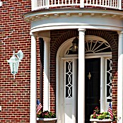 Aplique exterior Orlando  (Descendente, 60 W, IP44, Blanco)