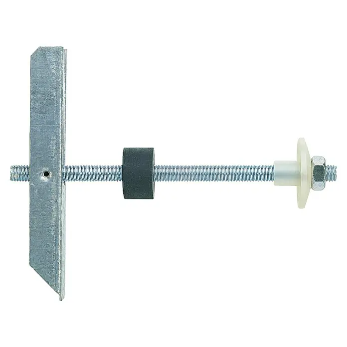 Fischer Kippdübel KM 10 - Durchmesser Dübel: 30 mm, Länge Dübel: 180 mm, 25 Stk. - Abbildung eines Schwerlastdübel für sichere Befestigungen. Geeignet für Wände und Decken, bietet hohe Tragkraft.