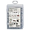 Fischer Meister-Box Spreizdübel-Set SX (132-tlg., Ohne Schrauben/Haken, Nylon)