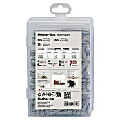 Fischer Meister-Box Spreizdübel-Set SX (132-tlg., Ohne Schrauben/Haken, Nylon)